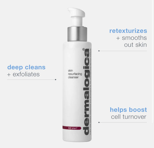 skin resurfacing lactic acid cleanser