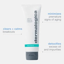 Sebum clearing masque ABSORBS OILS AND CLEARS BREAKOUTS